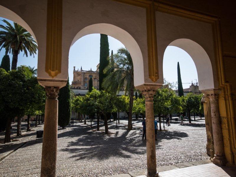 colonada-en-la-mezquita-catedral-de-cordoba
